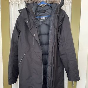 North Face parka